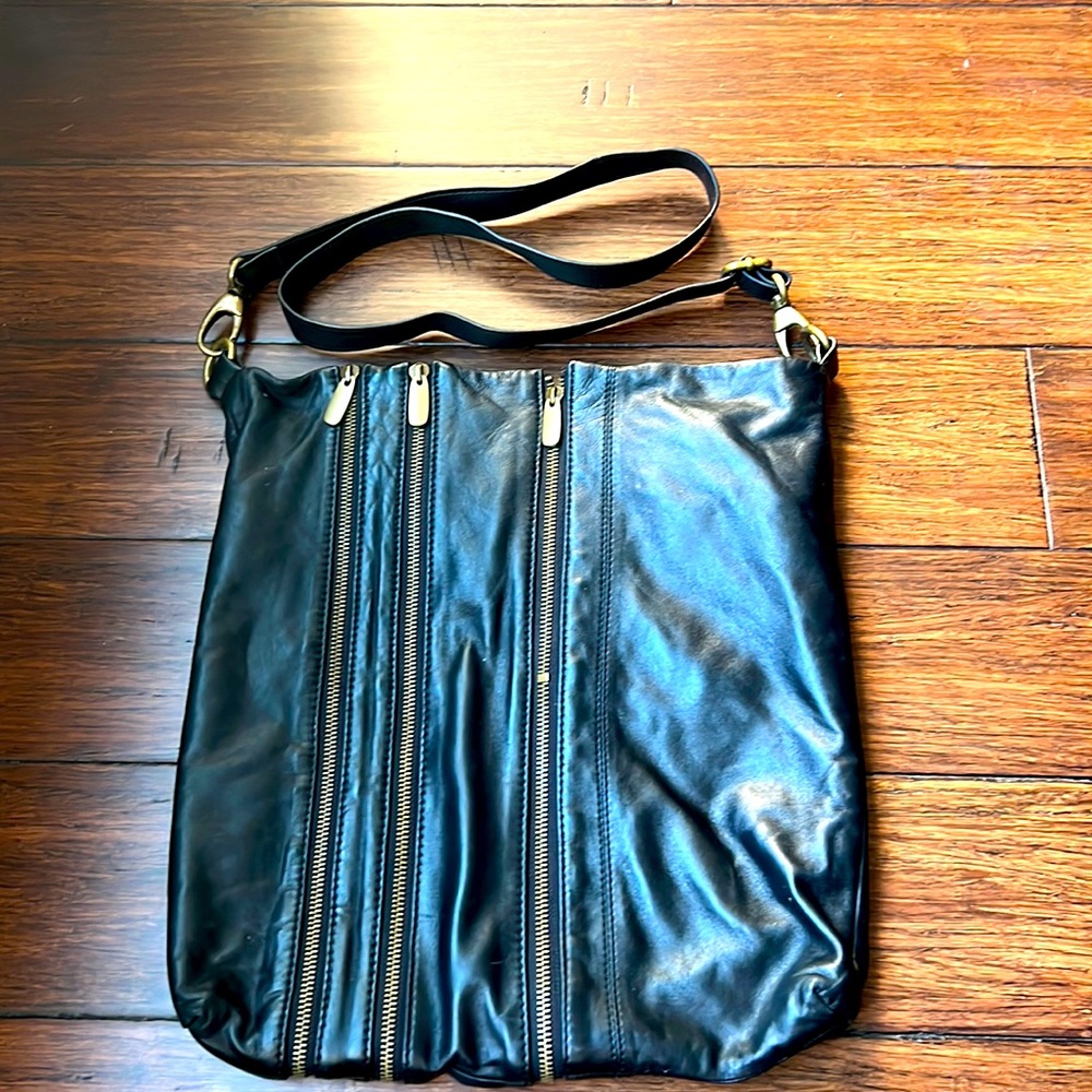 Hype leather Cross Body